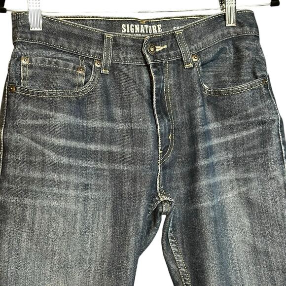 BOYS Levi Strauss & Co. Signature Skinny Jeans 18 Reg dark wash - Picture 4 of 6